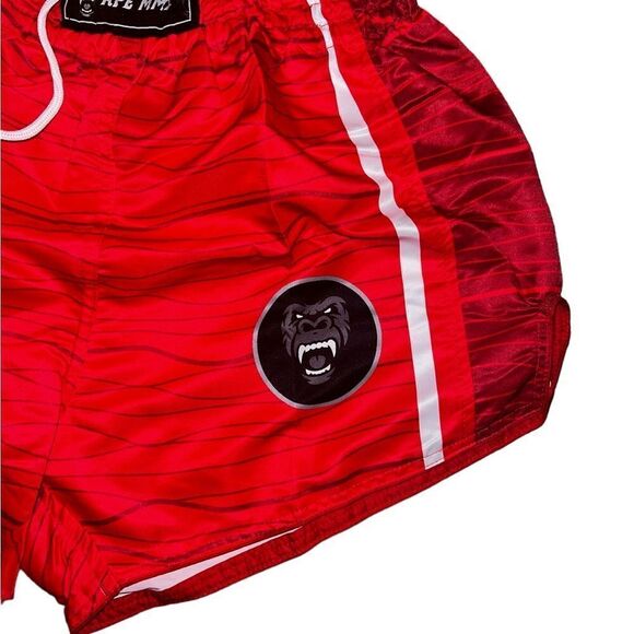 MMA Fight Kick Boxing Shorts UFC Cage Fight Retro Grappling Muay size S New - Picture 9 of 12